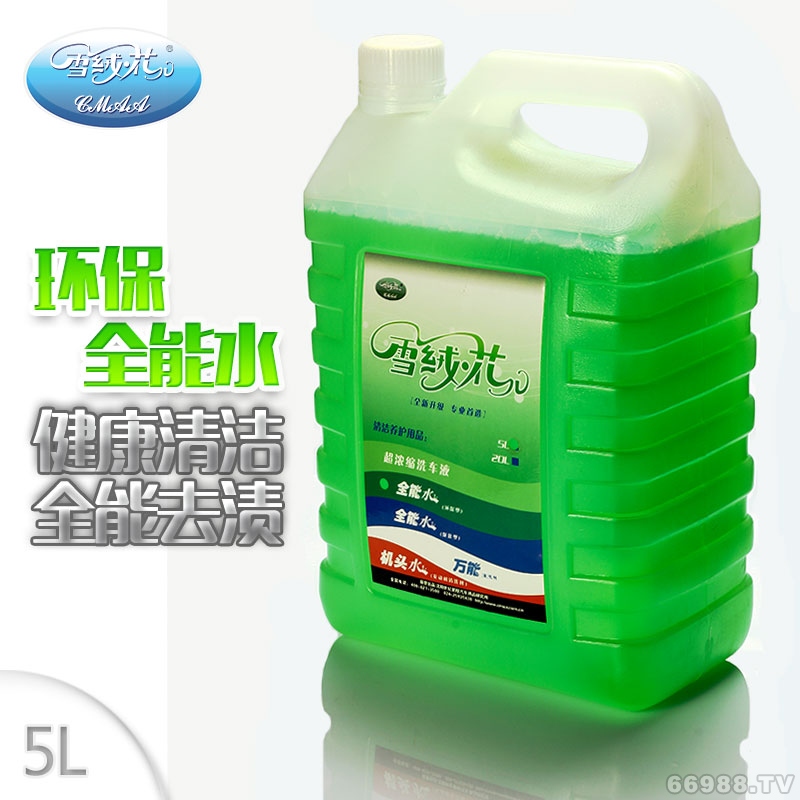 世紀里程雪絨花全能水（環保型5L）