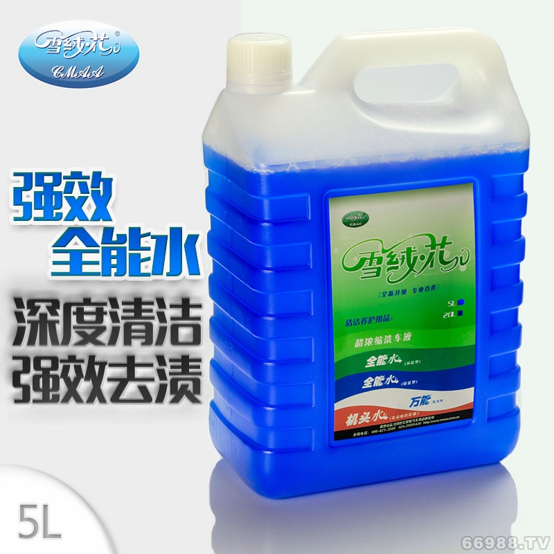 世紀里程雪絨花全能水（強效型5L）