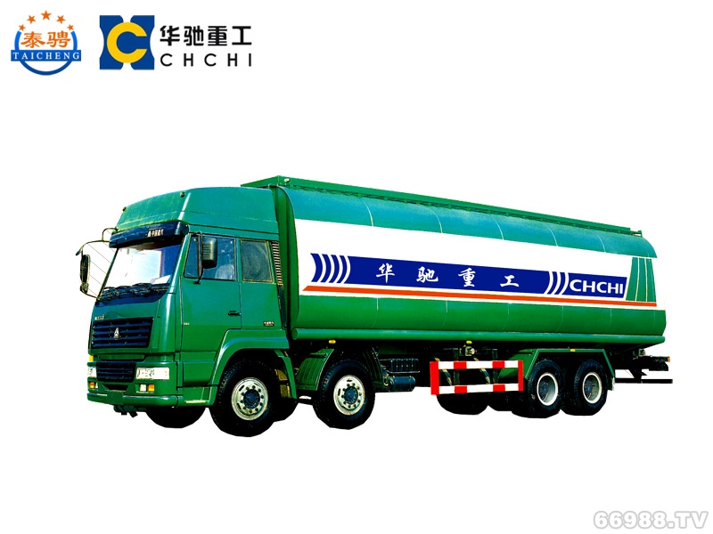 華馳泰騁 13米 30噸 3軸 運(yùn)油半掛車 LHT9400GYY