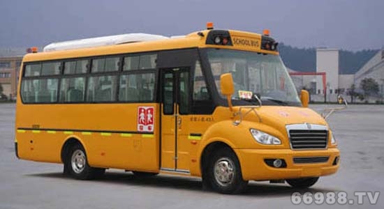 53座東風牌超龍EQ6880ST型小學生專用校車