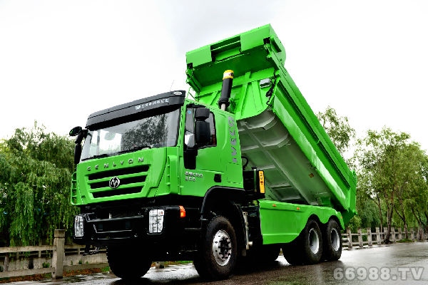 杰獅6×4渣土型自卸車